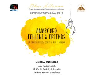 AMARCORD FELLINI & FRIENDS @ Casa Madonna dell'Uliveto - Montericco